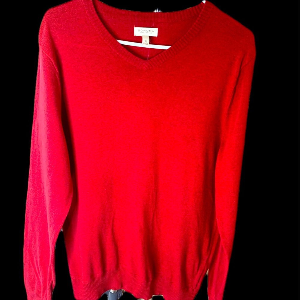 Men’s Sonoma Wool V Neck Sweater